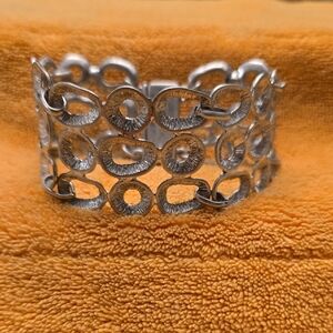 Silver Bracelet With Magnetic Closure